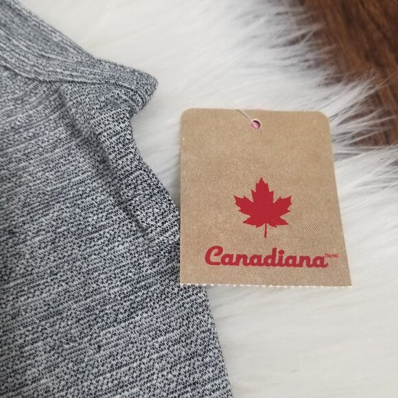 Canada NEW Gray Graphic 100% Cotton Boys Kids Tank Top Shirt NWT Sz Large 10/12 - Picture 3 of 11